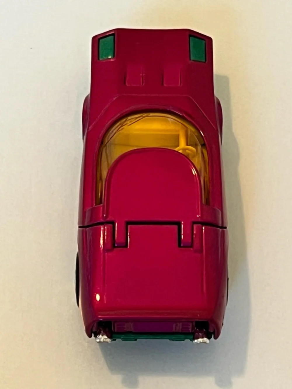 Vintage Matchbox Rolamatics 1973 No. 39 Clipper Lesney England Metallic Magenta